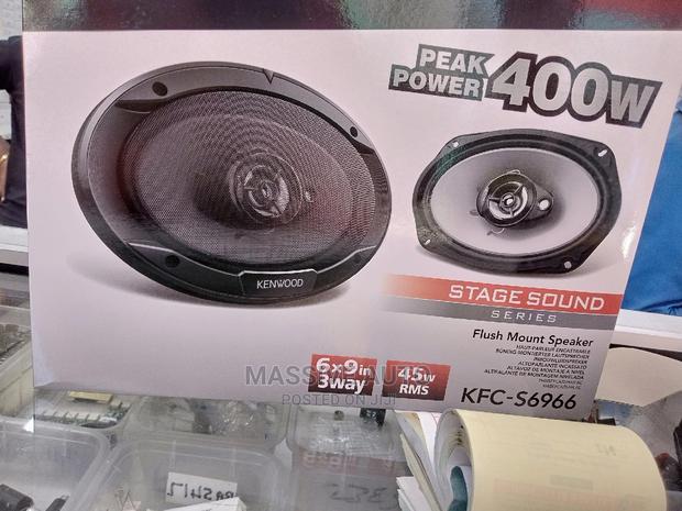 Oval Shape Kenwood Speakers
