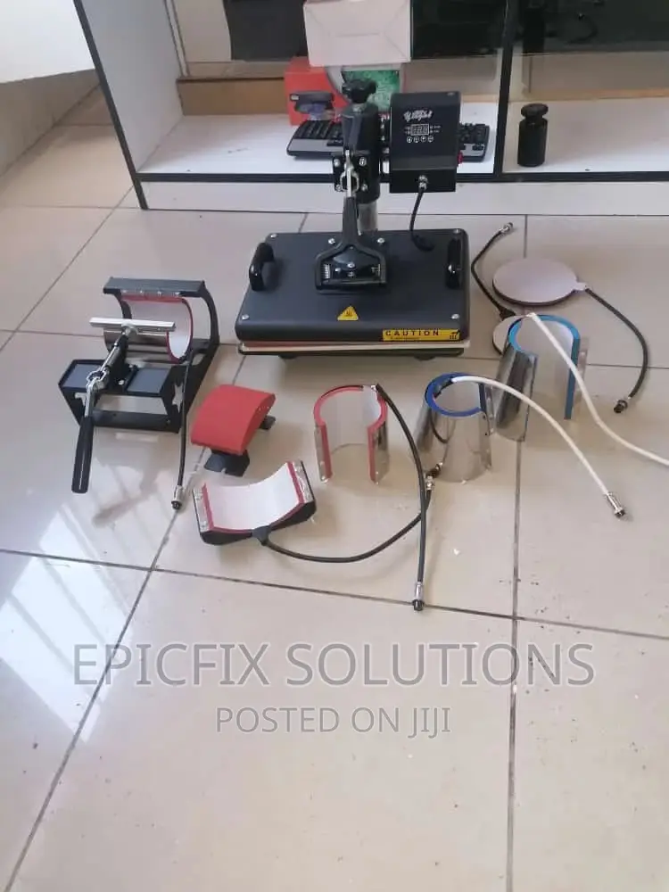 Combo HEAT PRESS Machine 8 in 1 , Heat Press Machine