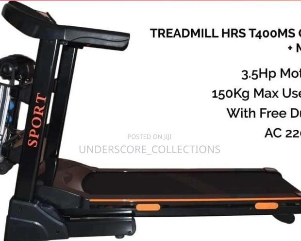 Auto Incline Treadmill With Massage Belt - main view