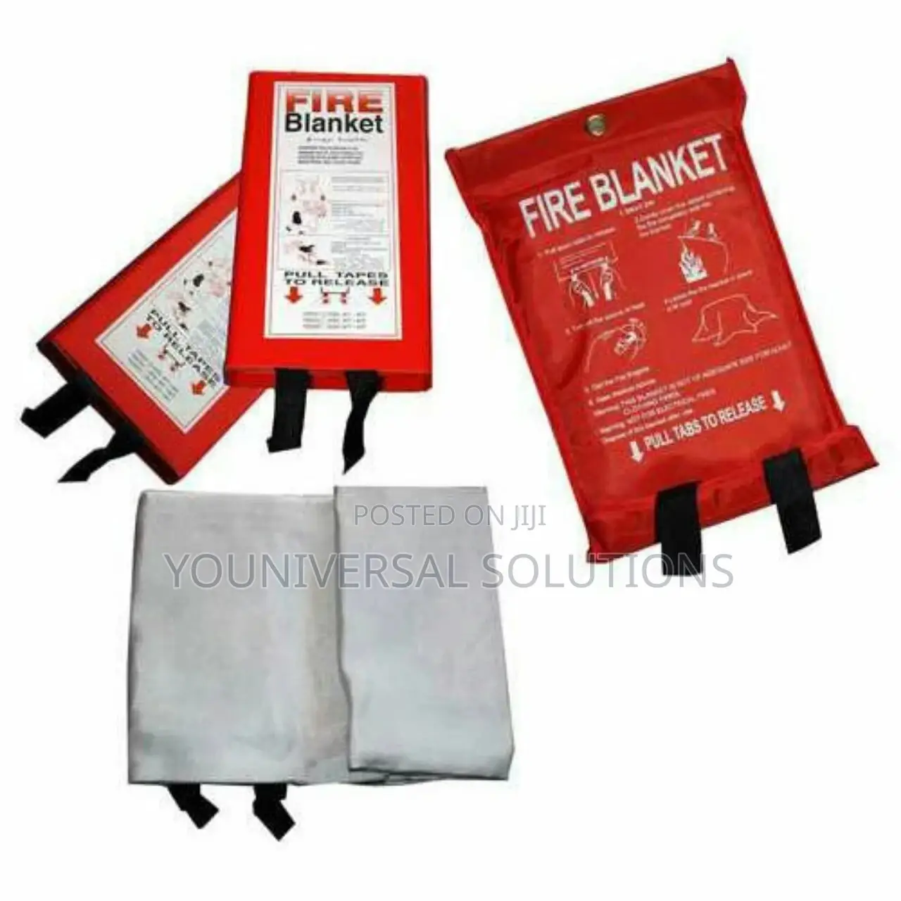 1.2m By 1.2m Fire Blankets.