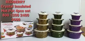 Crystal Insulated Redberry Hot Pots