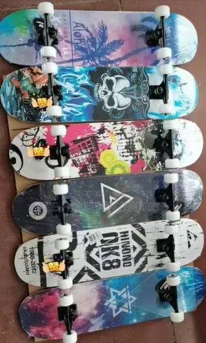 Rubber Wheel Skateboard