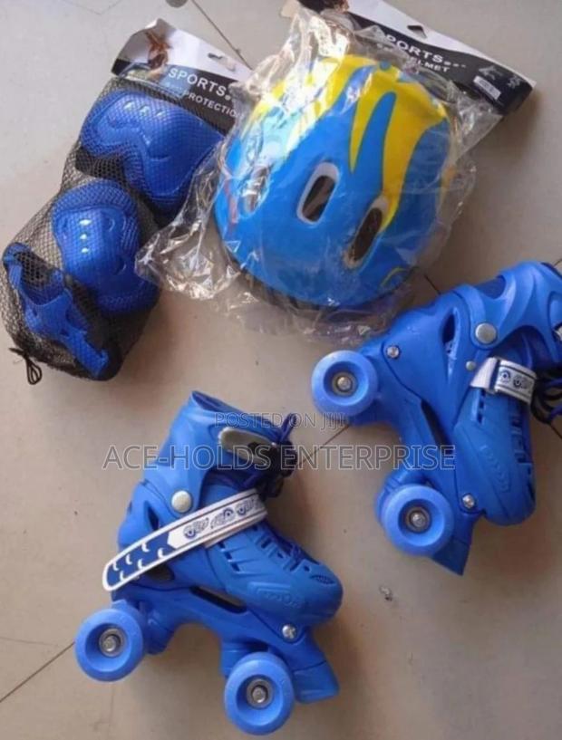 Four Wheel Skates Complete Set.