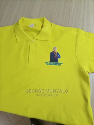 Quality Yellow Campaign Polo Shirts