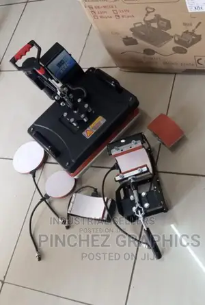 Incredible 5 in 1 Heatpress Machine