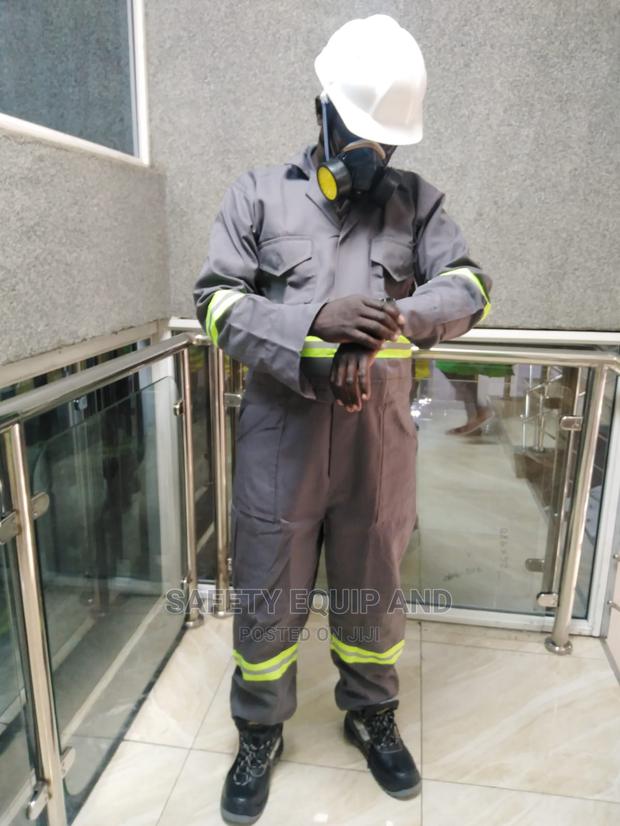 Safety Hub Grey Reflective Overalls
