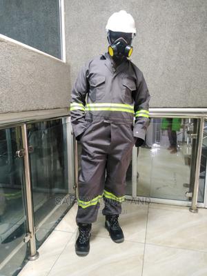 High Quality Grey Reflective Overalls - thumbnail 2