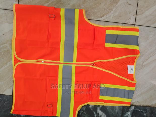 Orange Reflective Vest;Executive Reflective Vests - thumbnail 3