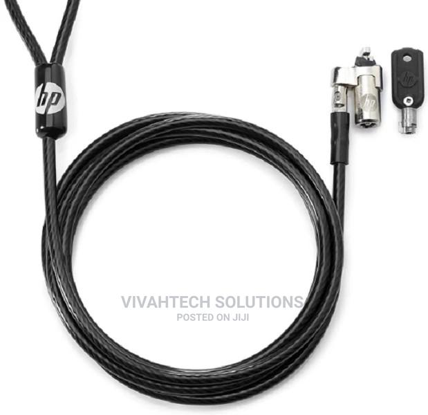 HP Keyed Cable Lock 10 Mm - Black T1A62AA