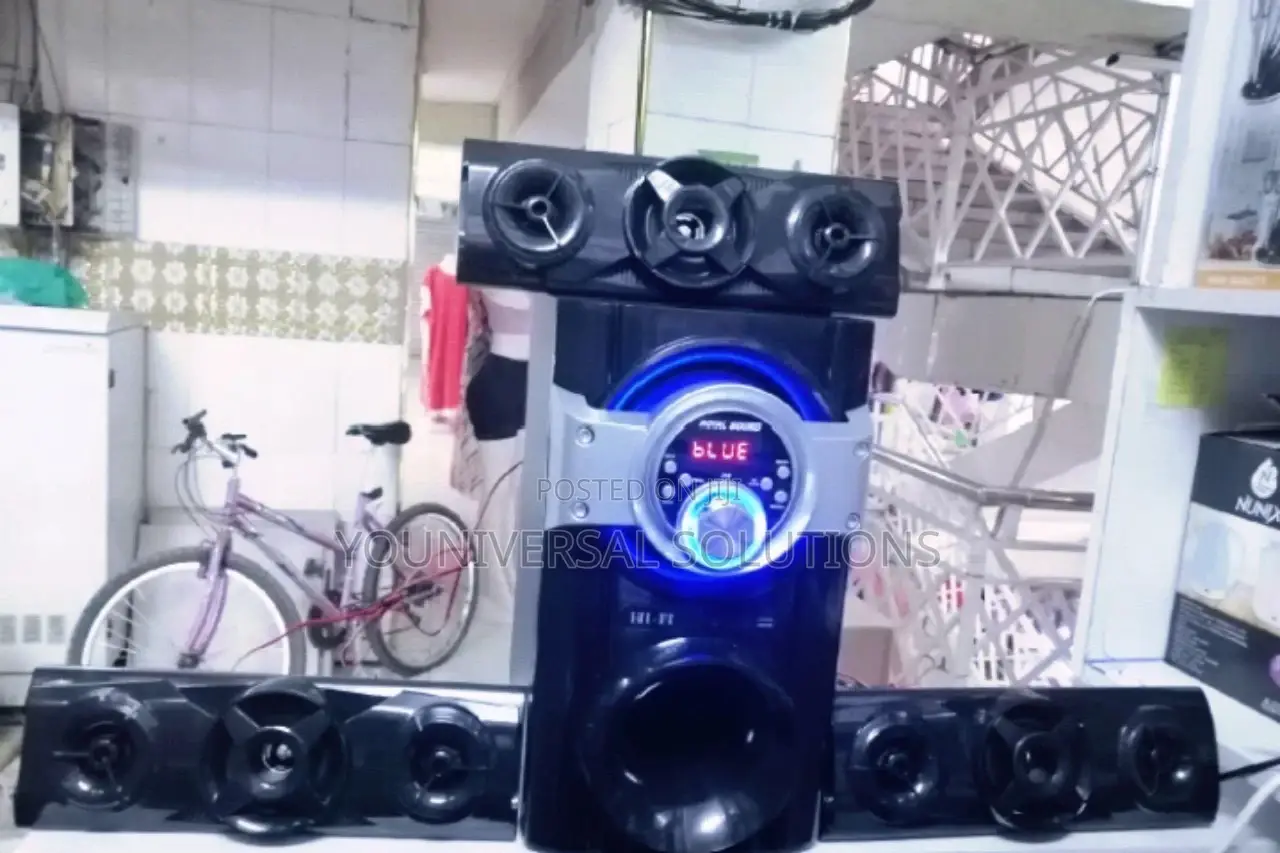3.1 Ch Multimedia Speaker System Royal Sound 210 Woofer.