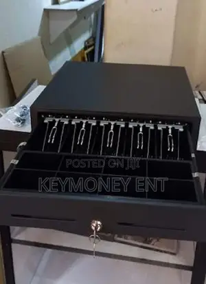 Metallic 5tray Automatic Cash Box Epos Model 410