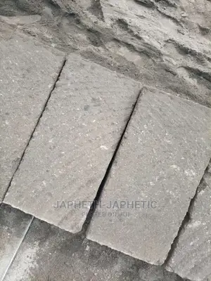 Khaki Machine Cut Stones,