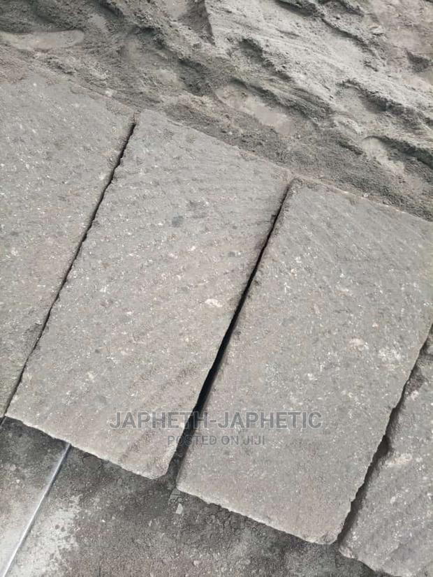 Khaki Machine Cut Stones, - thumbnail 4