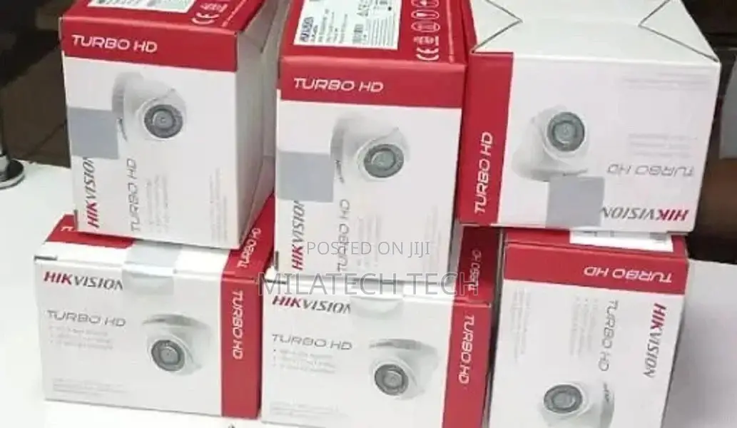 4 Hikvision CCTV Cameras Kit Incuding Dvr, 4 Cameras 500gb H