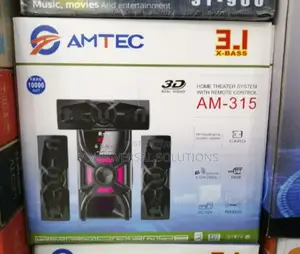 3.1ch Amtec AM-315 Multimedia Speaker System Woofer.