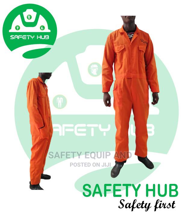 Best Quality Orange Plain Overalls