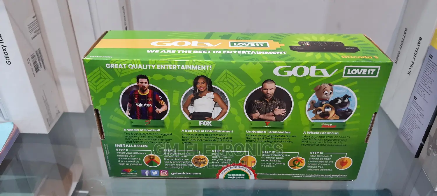 Bran New Gotv Decorder(HDMI Port) With Remote.