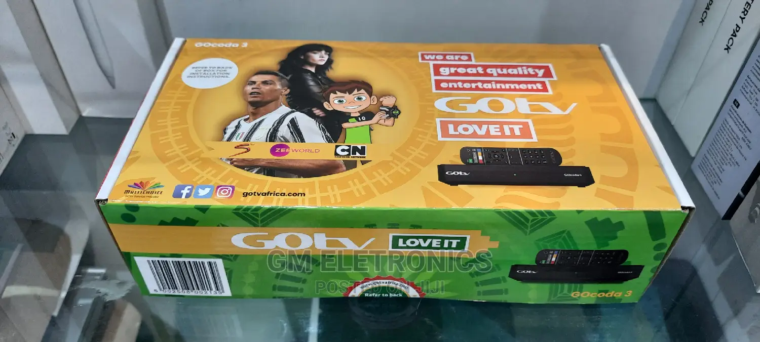 Bran New Gotv Decorder(HDMI Port) With Remote.