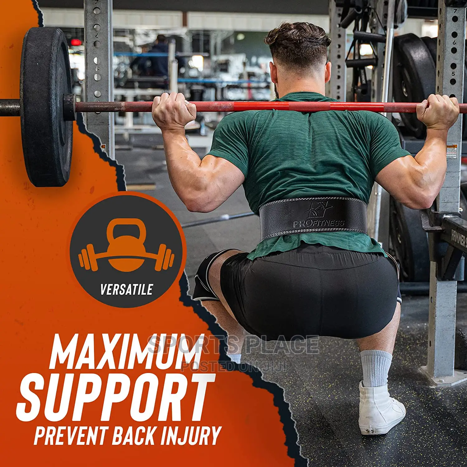 Premium Weightlifting Belt for Men Women