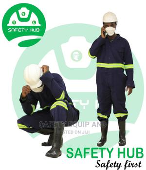 Navy Blue Reflective Overalls - thumbnail 2