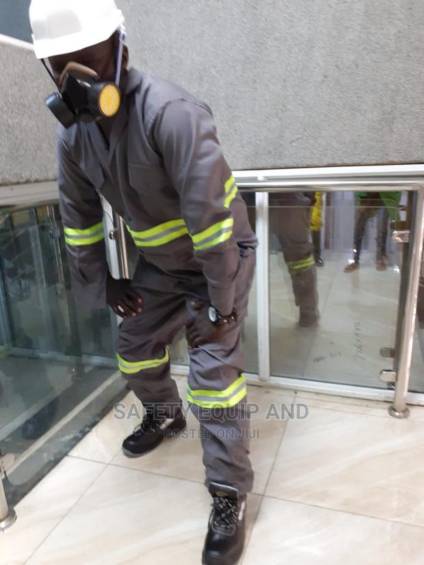 Grey Reflective Overalls on Sales - main view