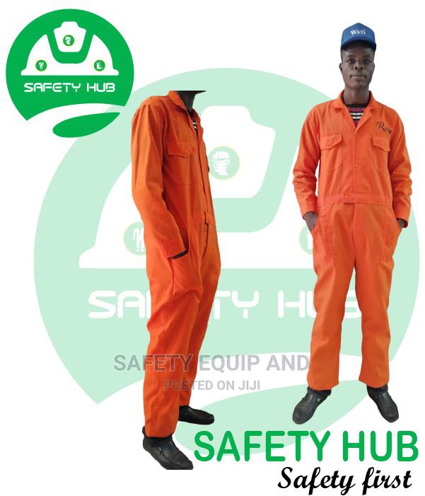 Working Orange Overalls Available