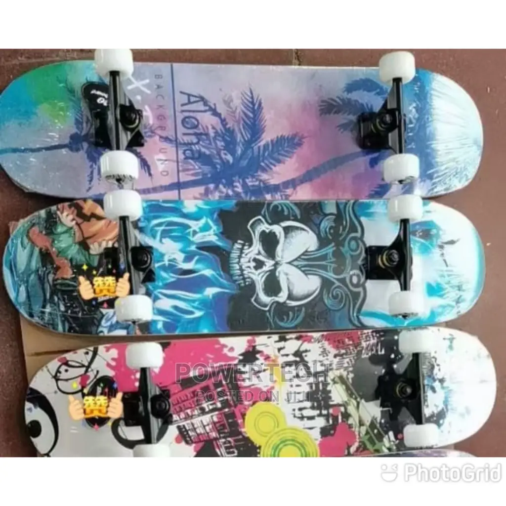 Rubber Wheel Skate Board