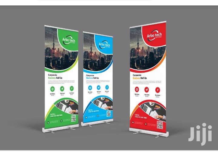 High Resolution Roll Up Banner