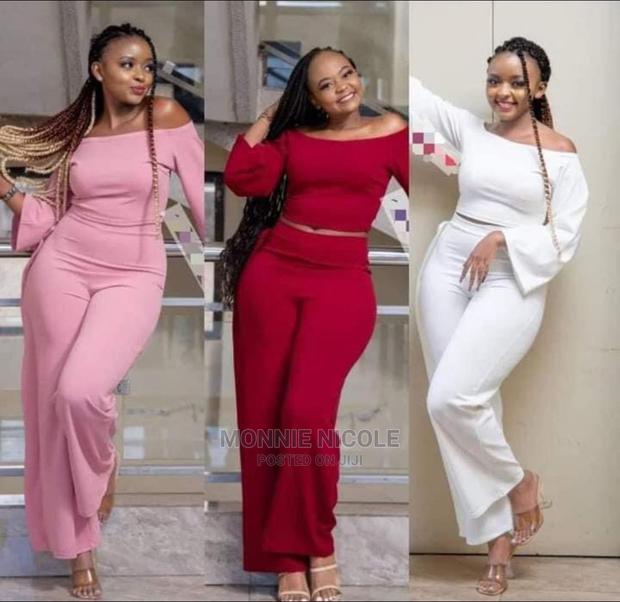 Classy 2pc Set/ Pants Trouser - main view