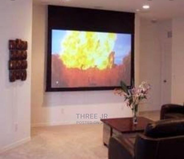 Manual Projection Screen Big Size 96x96inch - main view