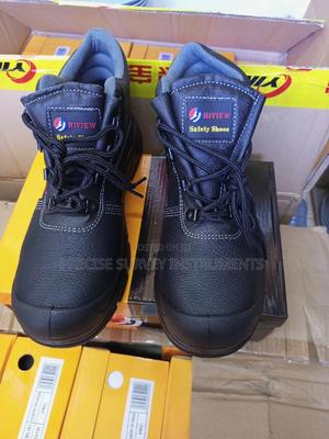 Safety Boots (With Steel Toe,Black) - thumbnail 2