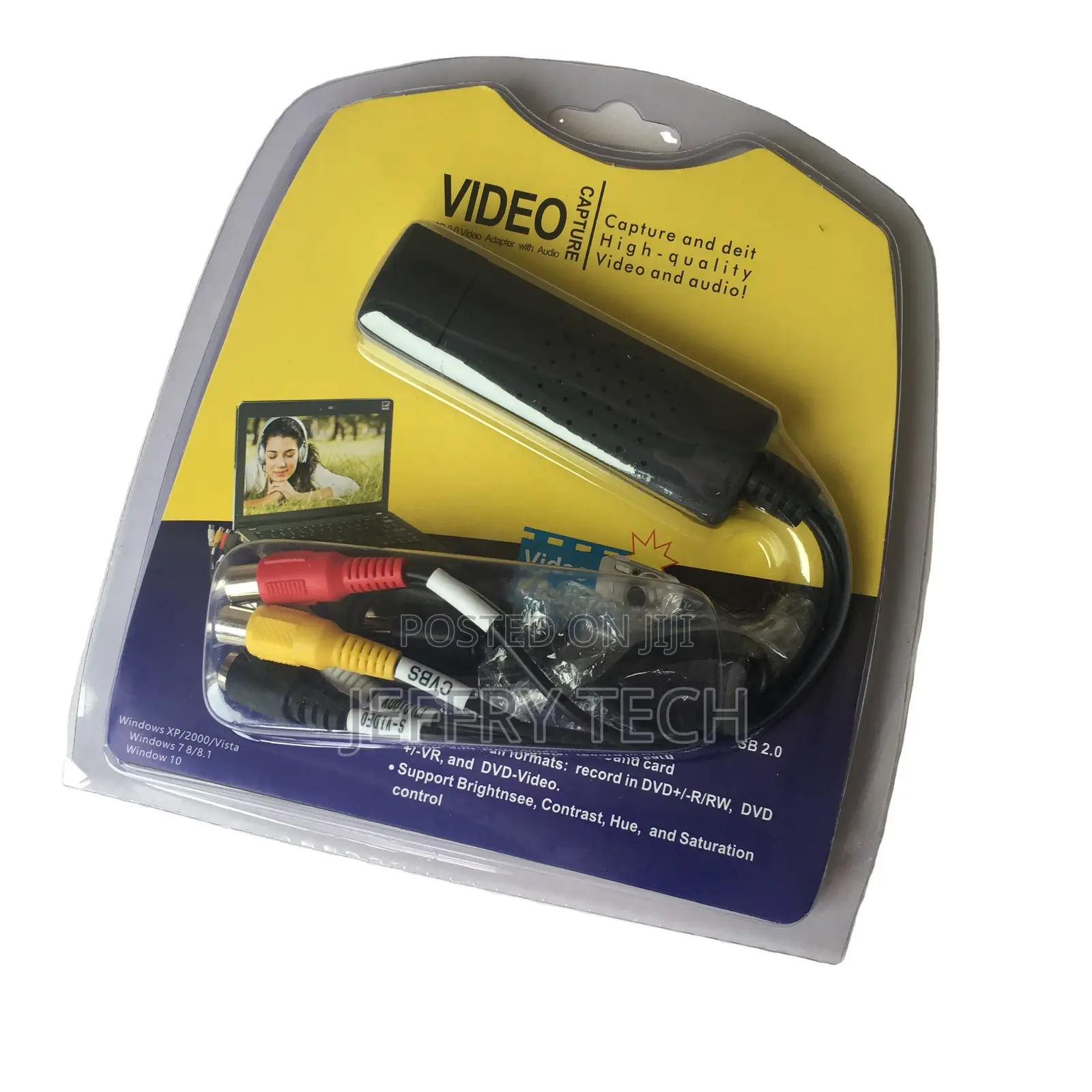 TV DVD VHS DVR Adapter Recorder Converter Analog Video Audio
