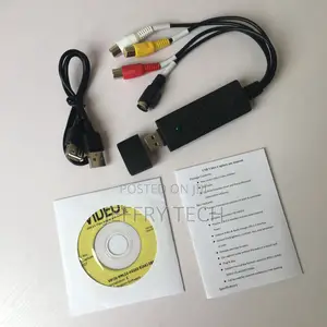 TV DVD VHS DVR Adapter Recorder Converter Analog Video Audio