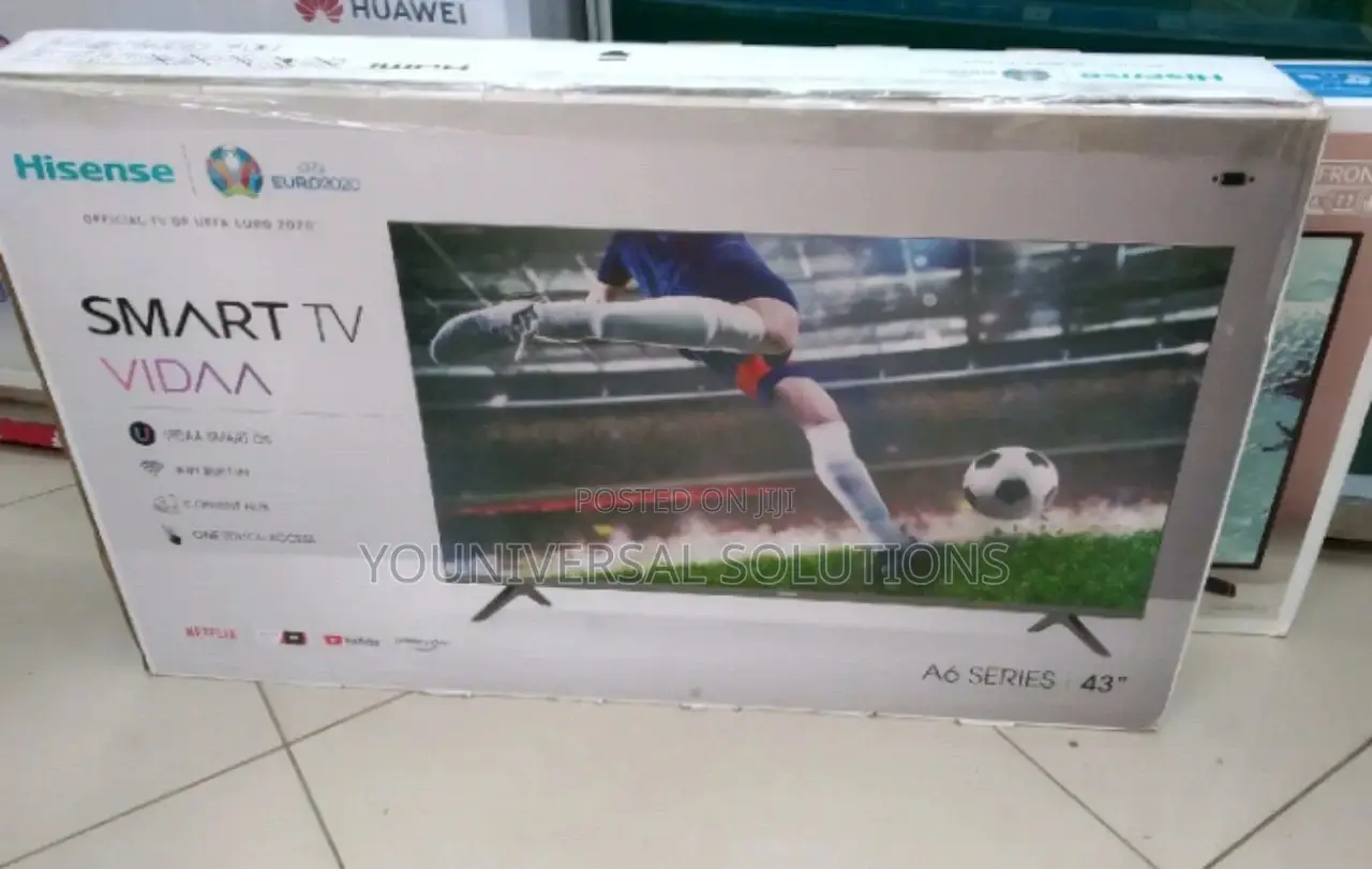 Hisense 43 Inches -Uhd Smart Android Digital Tv.