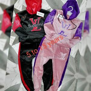 Executive Heavy and Warm Kids Velvet Track Suits - thumbnail 2