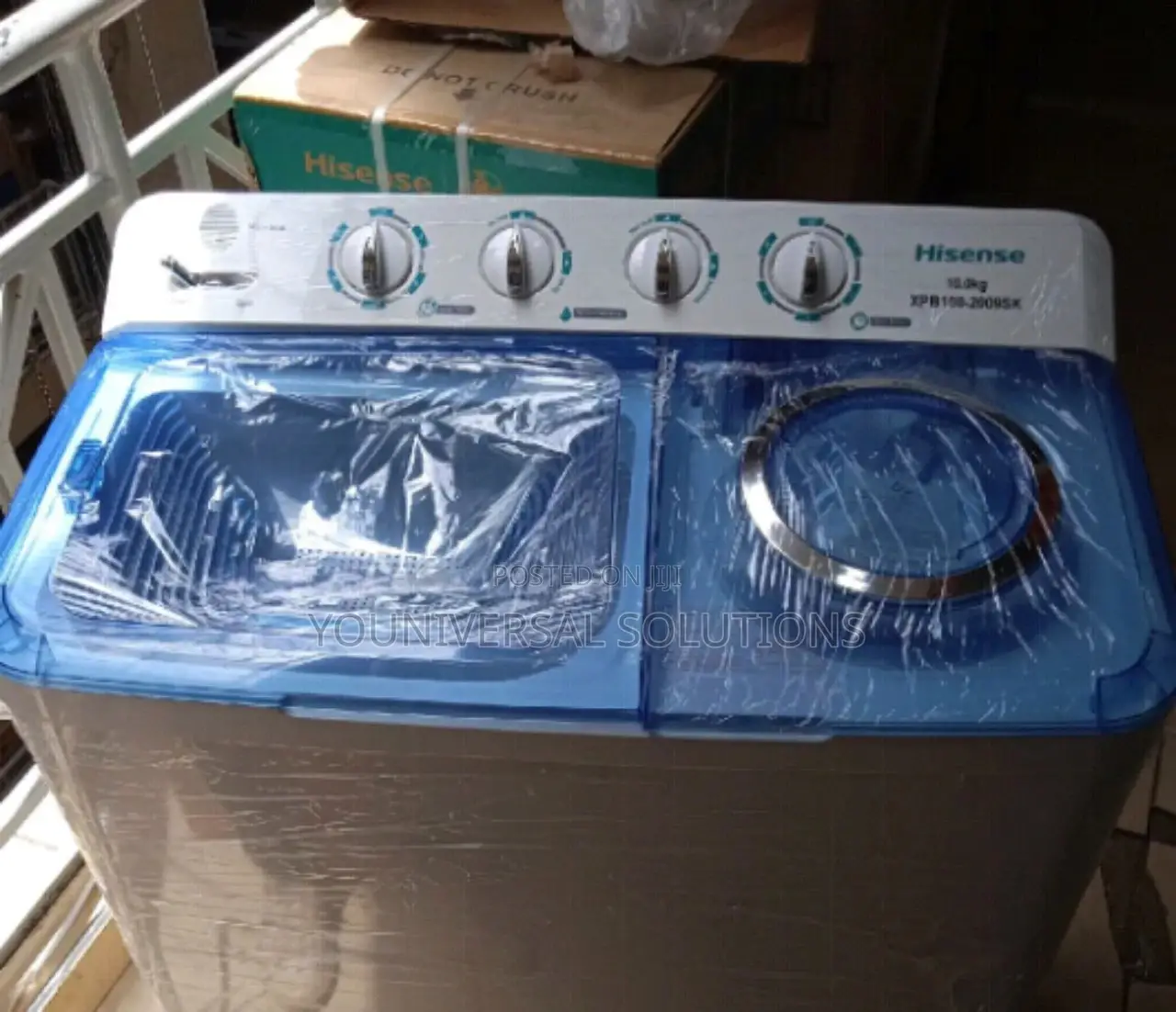 Hisense Twin Tub 10kg Washing Machine