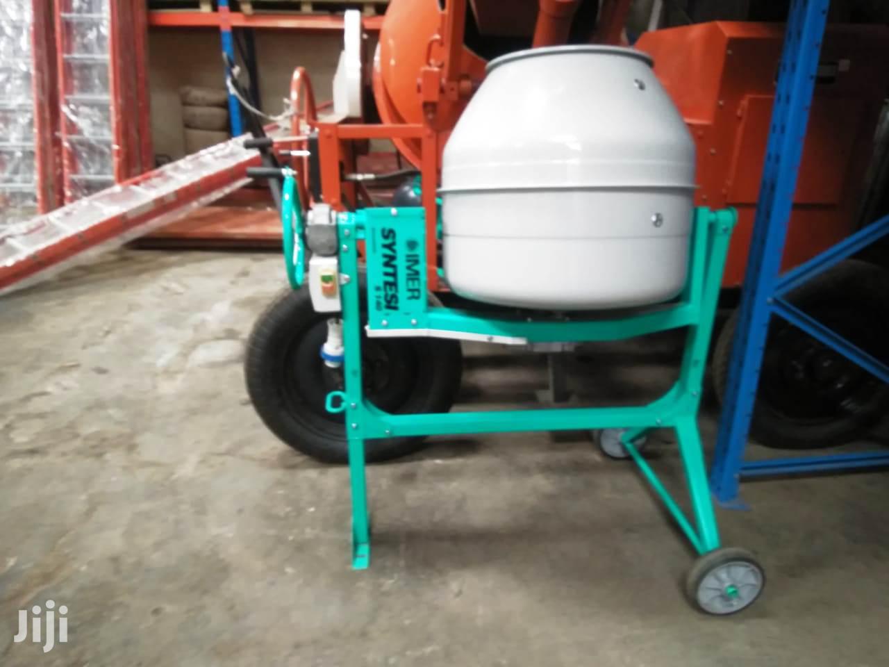 Concrete Mixer Using Fuel