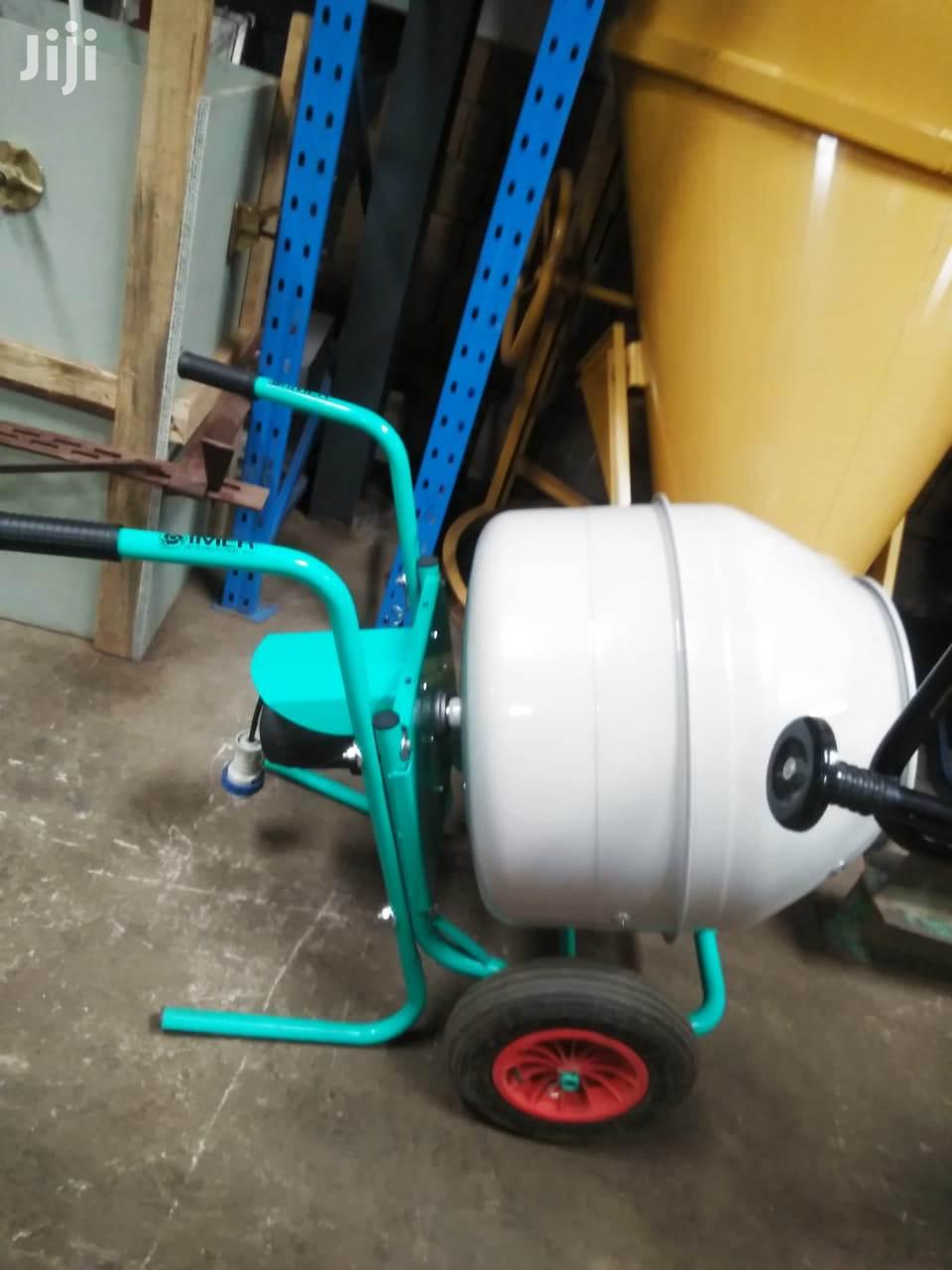 Concrete Mixer Using Fuel