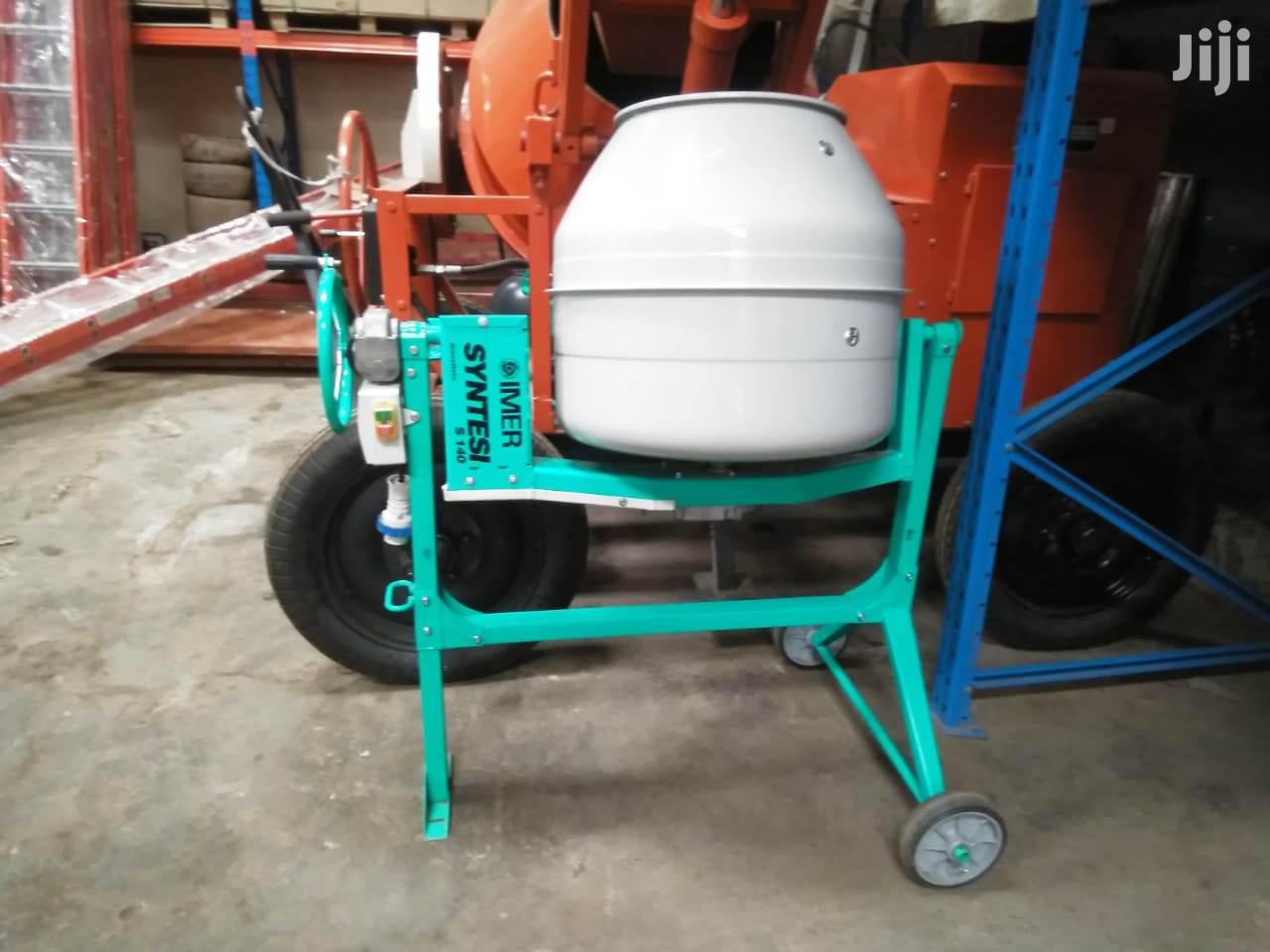 Concrete Mixer Using Fuel