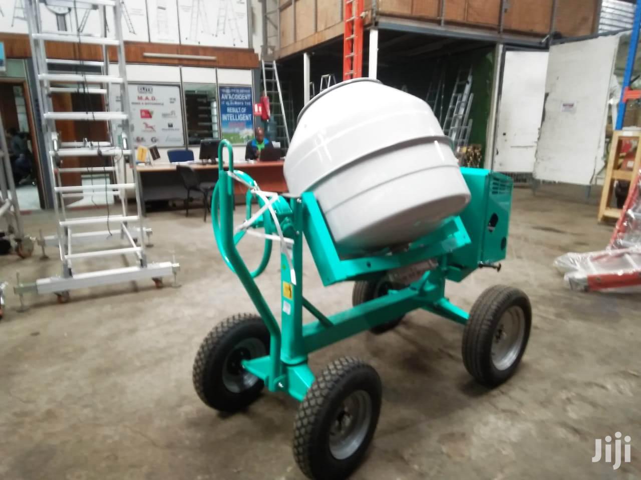 Concrete Mixer Using Fuel