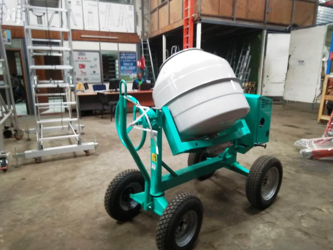 Concrete Mixer Using Fuel