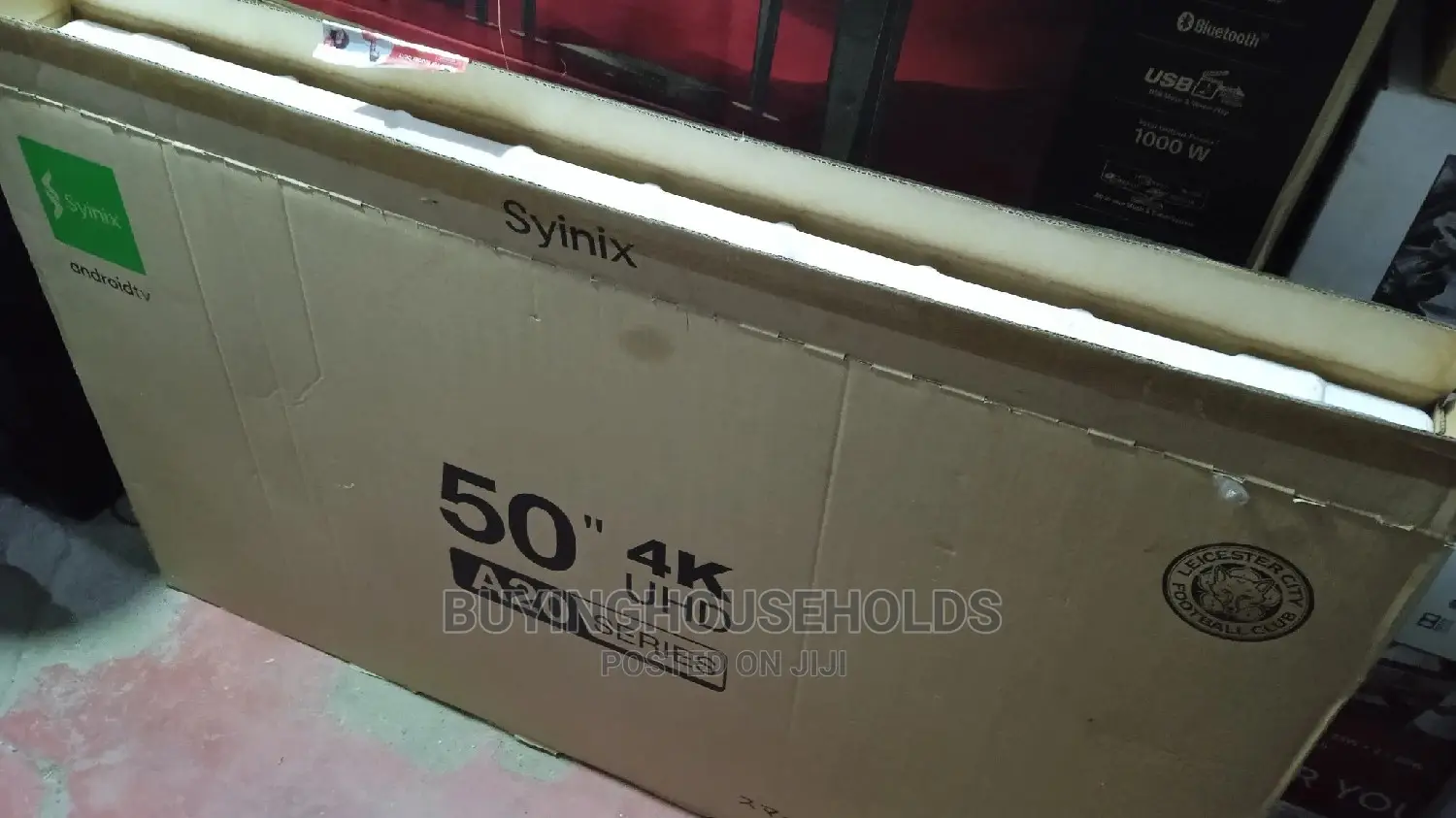 Syinix 50" Frameless 4k UHD Smart Android Tv