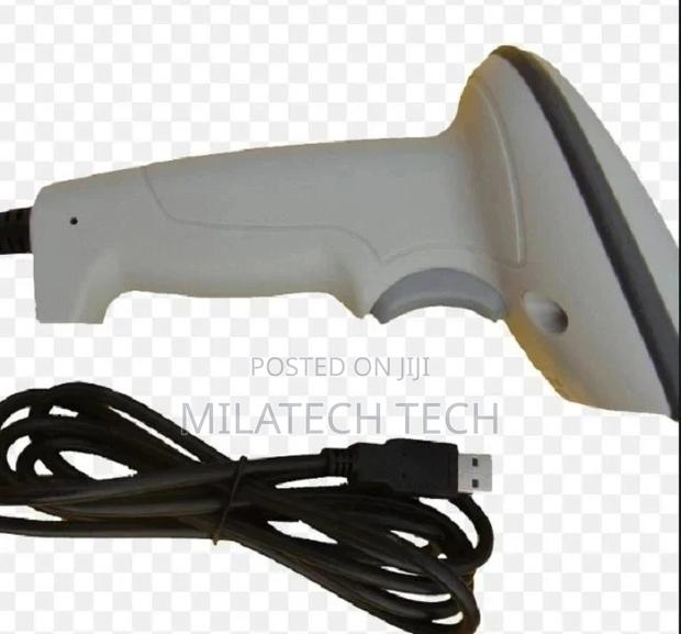 Top Most USB Automatic Barcode Scanner With Stand - main view