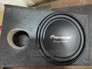 Pioneer 1500watts Subwoofer With Cabinet