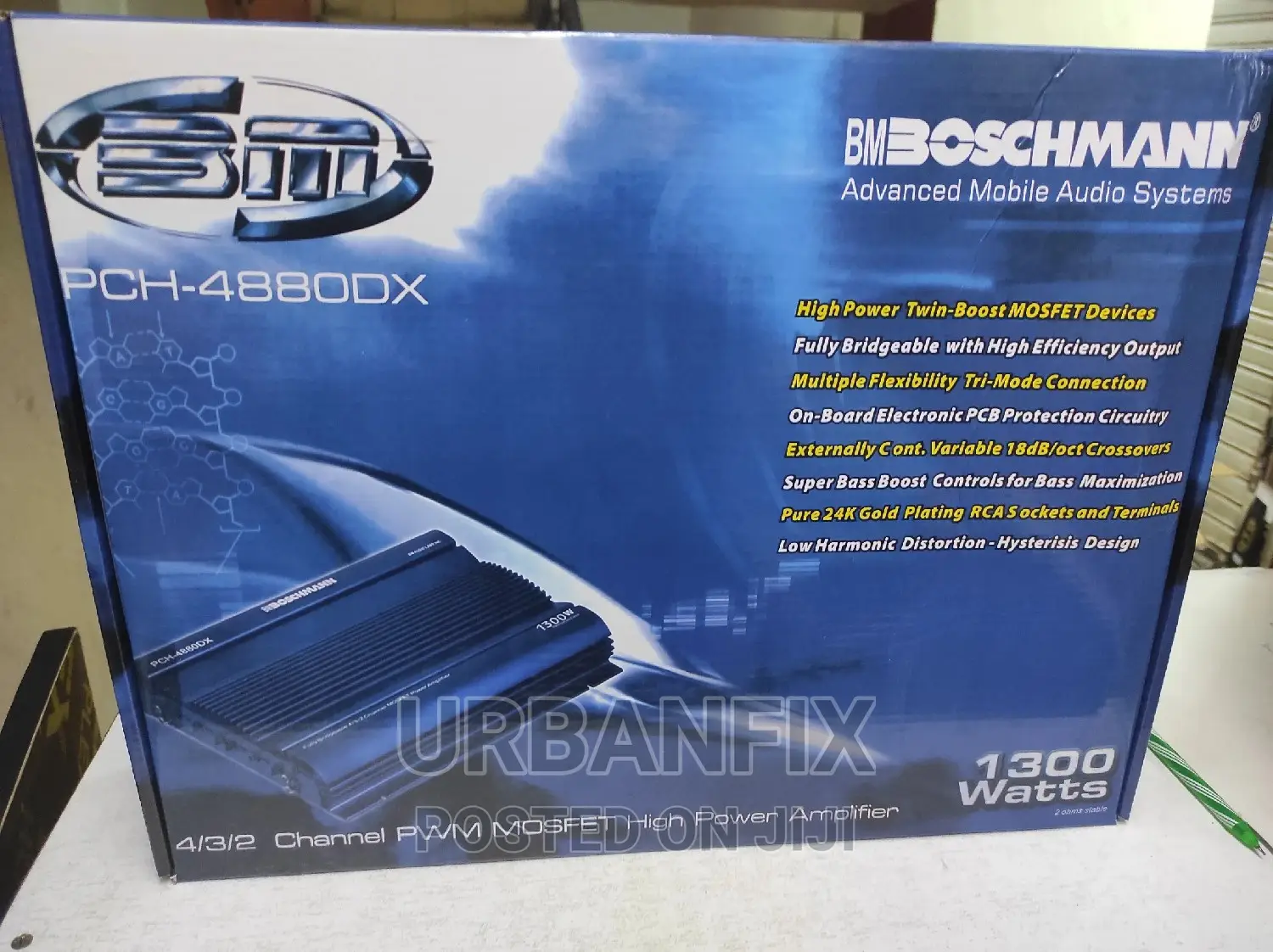 1300watts Boschmann 4 Channel Booster