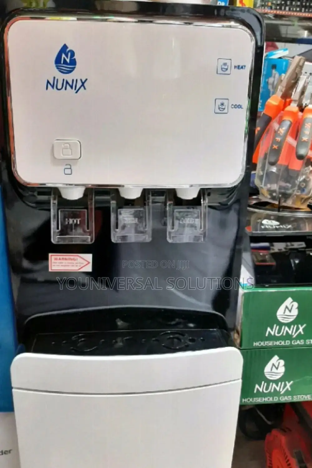 Nunix Z8C Hot,Normal and Cold Dispenser With Child Lock