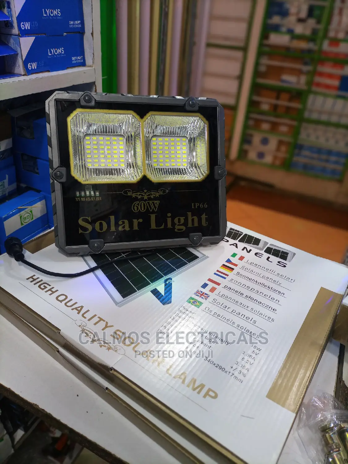 60wts Solar Floodlights