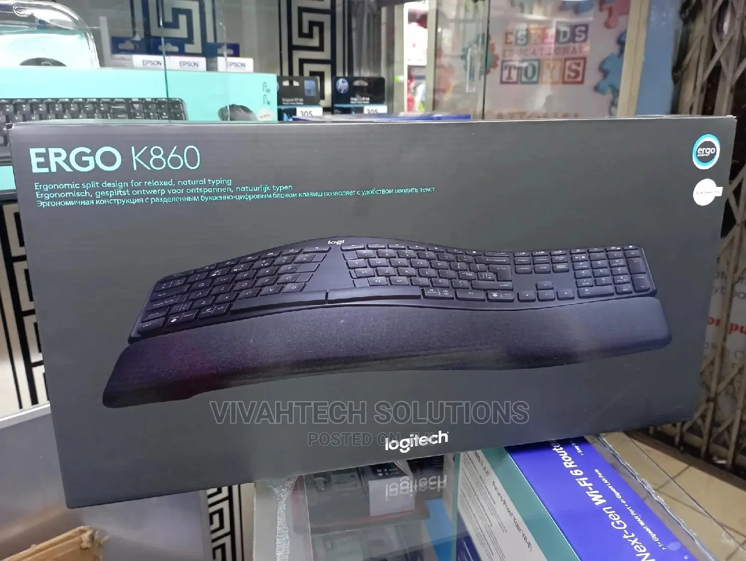 Logitech Ergonomic Keyboard 