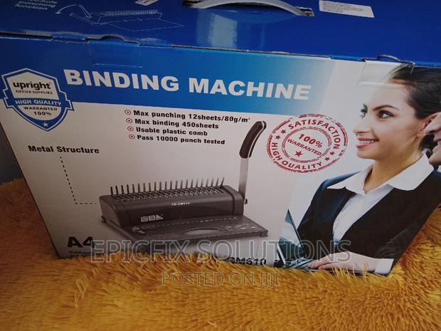 Upright High Quality Binding Machine - main view