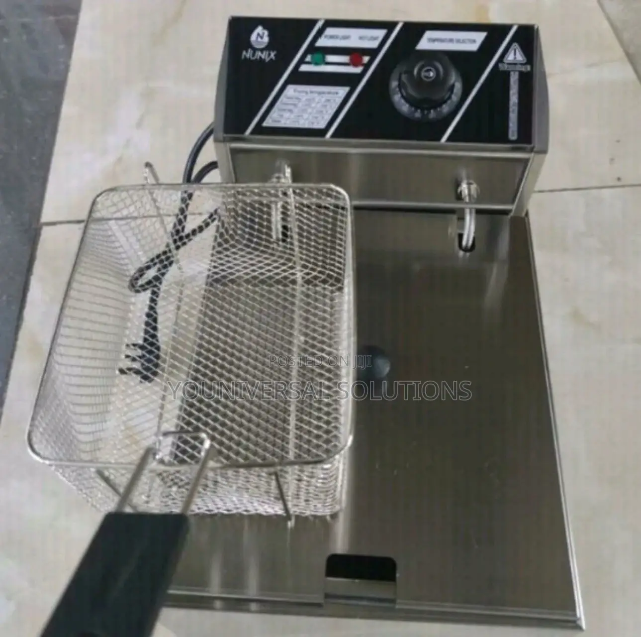 Brand New Single Nunix Deep Fryer